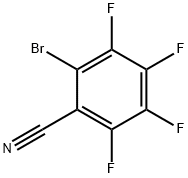 2-Bromo-3,4,5,6-tetrafluorobenzonitrile Struktur