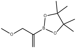 3-METHOXYPROP-1-EN-2-YL BORONIC ACID PINACOL ESTER Struktur