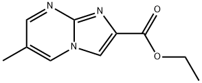 6-methyl-Imidazo[1,2-a]pyrimidine-2-carboxylic acid ethyl ester Struktur