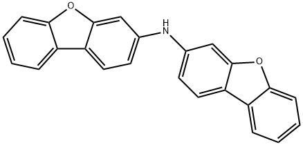 bis(dibenzo[b,d]furan-3-yl)amine Struktur