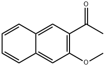 1-(3-methoxy-2-naphthalenyl)Ethanone Struktur