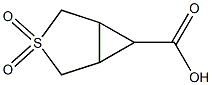 3-thiabicyclo[3.1.0]hexane-6-carboxylic acid 3,3-dioxide Struktur