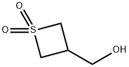 3-(hydroxymethyl)thietane 1,1-dioxide Struktur