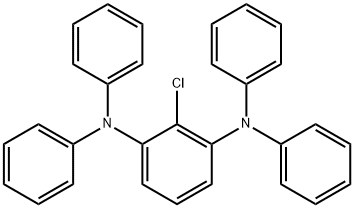 2-Chloro-N1,N1,N3,N3-tetraphenylbenzene-1,3-diamine Struktur