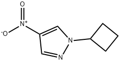 1-cyclobutyl-4-nitro-1H-pyrazole Struktur