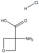 3-aminooxetane-3-carboxylic acid hydrochloride Struktur