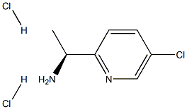 (1S)-1-(5-CHLOROPYRIDIN-2-YL)ETHAN-1-AMINE DIHYDROCHLORIDE Structure