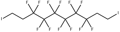 Decane, 3,3,4,4,5,5,6,6,7,7,8,8-dodecafluoro-1,10-diiodo- Struktur