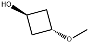 trans-3-methoxycyclobutan-1-ol Struktur