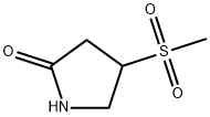 4-methanesulfonylpyrrolidin-2-one Struktur