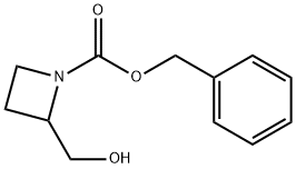 BENZYL 2-(HYDROXYMETHYL)AZETIDINE-1-CARBOXYLATE Struktur