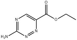 ethyl 3-amino-1,2,4-triazine-6-carboxylate Struktur