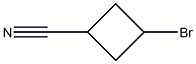 3-bromocyclobutane-1-carbonitrile Struktur