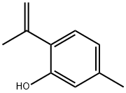 2-イソプロペニル-5-メチルフェノール 化學(xué)構(gòu)造式