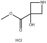 methyl 3-hydroxyazetidine-3-carboxylate hydrochloride Struktur