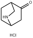 2-azabicyclo[2.2.2]octan-5-one hydrochloride Struktur