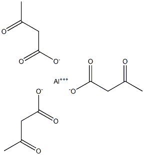 aluminum:3-oxobutanoate Struktur