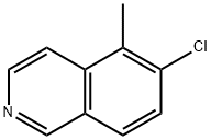 6-chloro-5-methylisoquinoline Struktur