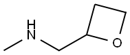 N-methyl-1-(oxetan-2-yl)methanamine Struktur