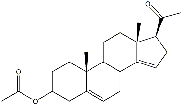 20-oxopregna-5,14-dien-3-yl acetate Struktur