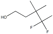 4,4-difluoro-3,3-dimethylpentan-1-ol Struktur