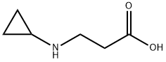 3-(Cyclopropylamino)propionic Acid Struktur