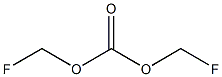 bis(fluoromethyl)carbonate Struktur