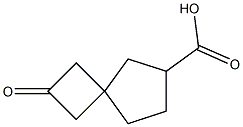 2-oxospiro[3.4]octane-6-carboxylic acid Struktur