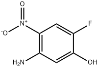 5-Amino-2-fluoro-4-nitro-phenol Structure