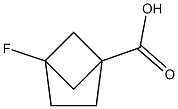 4-fluorobicyclo[2.1.1]hexane-1-carboxylic acid Struktur