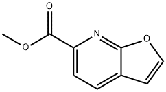 Methyl furo[2,3-b]pyridine-6-carboxylate Struktur