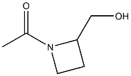 1-[2-(hydroxymethyl)azetidin-1-yl]ethan-1-one Struktur