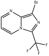 8-bromo-6-(trifluoromethyl)imidazo[1,5-a]pyrimidine Struktur