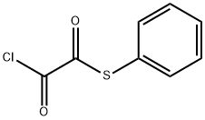 Ethanethioic acid, 2-chloro-2-oxo-, S-phenyl ester Struktur