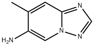 7-methyl-[1,2,4]triazolo[1,5-a]pyridin-6-amine Struktur