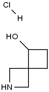 2-azaspiro[3.3]heptan-5-ol hydrochloride Struktur