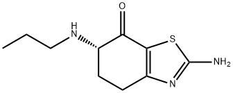 7(4H)-Benzothiazolone, 2-amino-5,6-dihydro-6-(propylamino)-, (6S)- Struktur