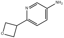 6-(oxetan-3-yl)pyridin-3-amine Struktur