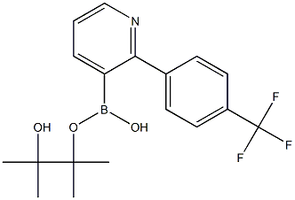 2-(4-Trifluoromethylphenyl)pyridine-3-boronic acid pinacol ester Struktur