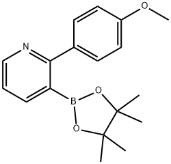 2-(4-Methoxyphenyl)pyridine-3-boronic acid pinacol ester Struktur