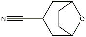 exo-8-oxabicyclo[3.2.1]octane-3-carbonitrile Struktur