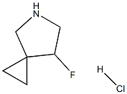 7-fluoro-5-azaspiro[2.4]heptane hydrochloride Struktur