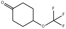 4-(trifluoromethoxy)cyclohexan-1-one Struktur