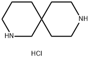 2,9-diazaspiro[5.5]undecane dihydrochloride Struktur