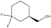 [(1R)-3,3-difluorocyclohexyl]methanol Struktur