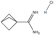 bicyclo[1.1.1]pentane-1-carboximidamide hydrochloride Struktur