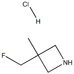 3-(fluoromethyl)-3-methylazetidine hydrochloride Struktur