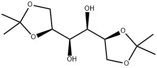 L-Mannitol, 1,2:5,6-bis-O-(1-methylethylidene)- Struktur