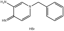 1-Benzyl-4-imino-1,4-dihydropyridin-3-amine monohydrobromide Struktur