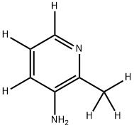 2-(methyl-d3)pyridin-4,5,6-d3-3-amine Struktur